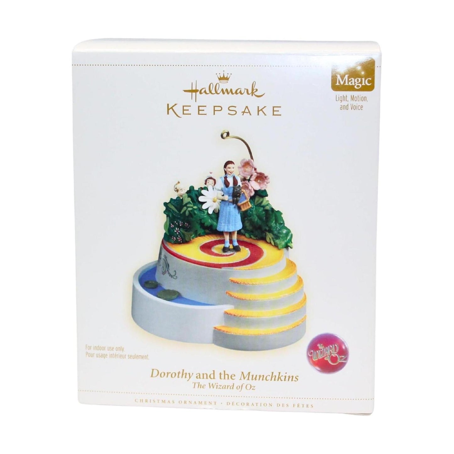 2006 Dorothy and the Munchkins Hallmark Ornament (The Wizard of Oz) QXI6106