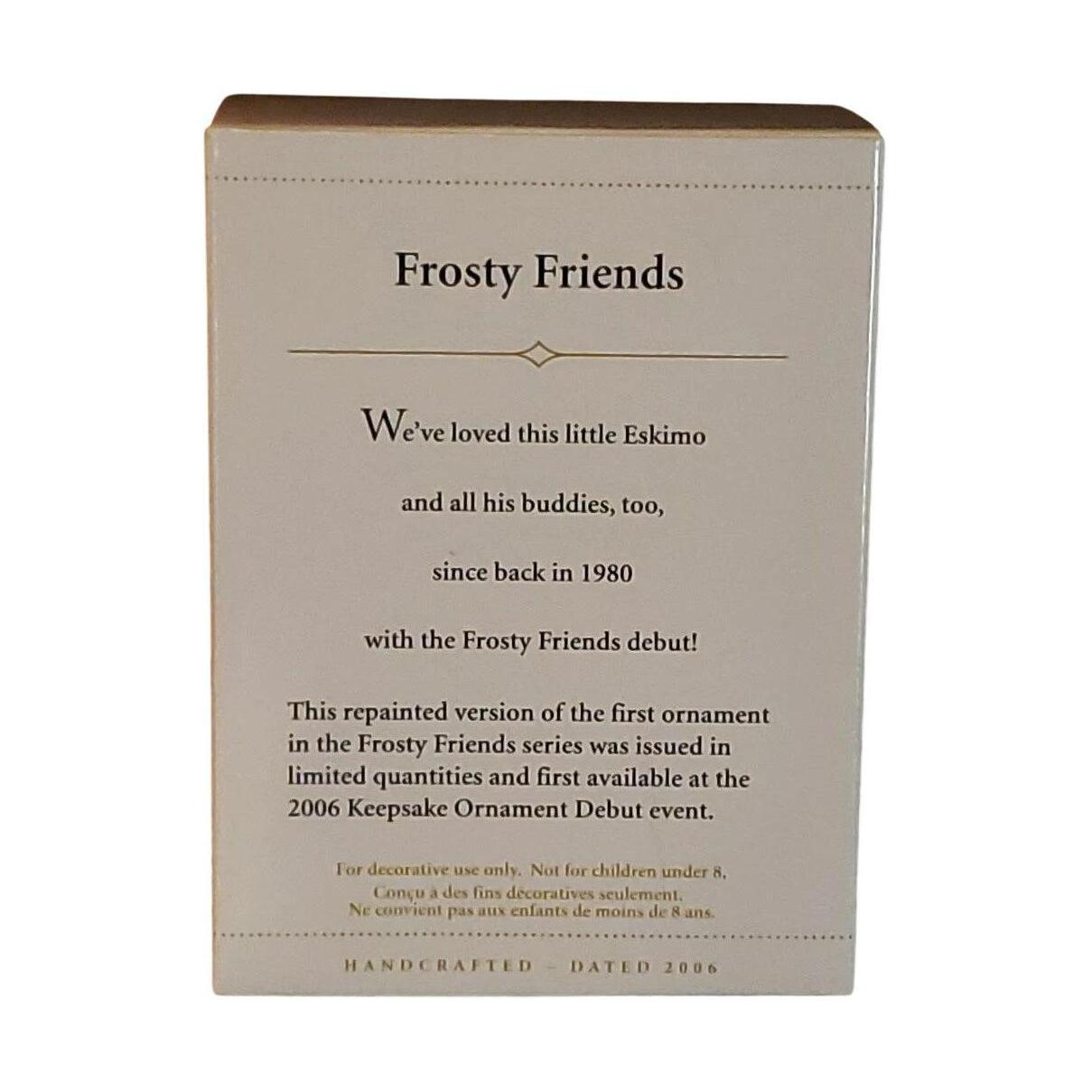 2006 Frosty Friends Repaint Hallmark Ornament (Frosty Friends) QXE4496 Image6
