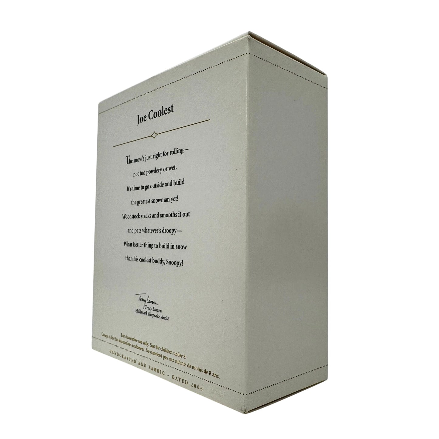 2006 Joe Coolest Hallmark Ornament (Peanuts) QXI3203