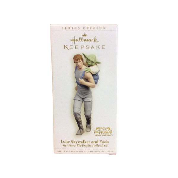 2006 Luke Skywalker and Yoda Hallmark Ornament (Star Wars) QX2366