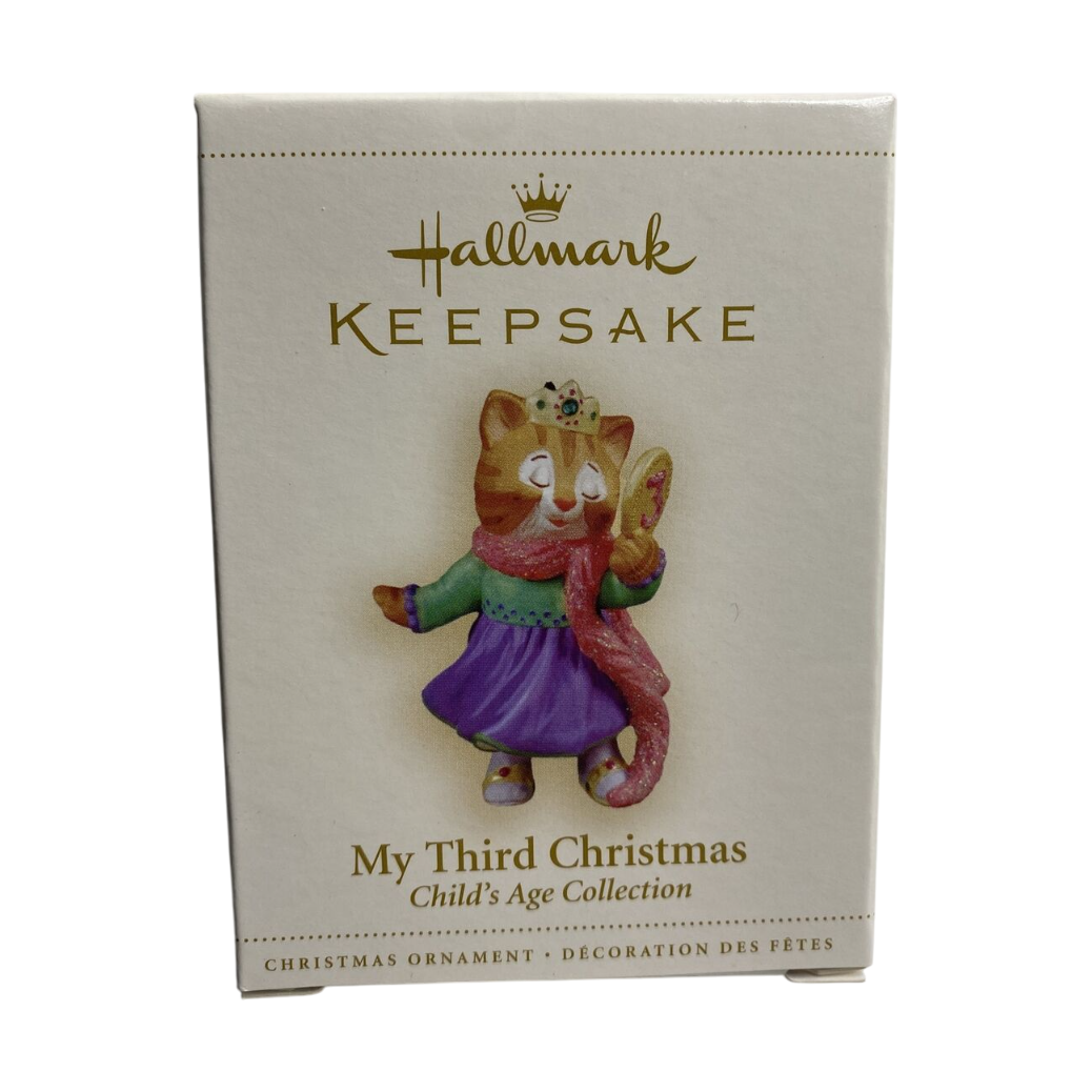 2006 My Third Christmas Hallmark Ornament (Child's Age Collection) QXG2893