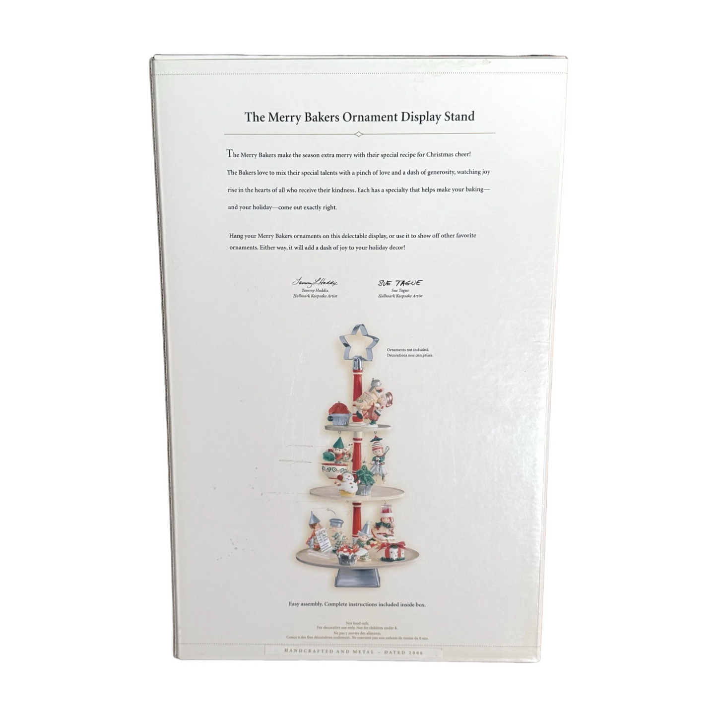 2006 Ornament Display Stand Hallmark Ornament (The Merry Bakers) QP1773 Image6