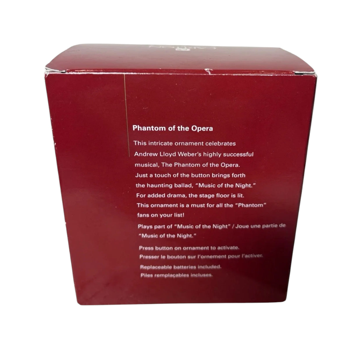 2006 Phantom of the Opera (Music) Carlton Cards Heirloom Ornament CXOR-174P Image6