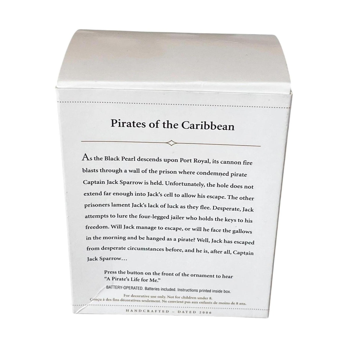 2006 Pirates of the Caribbean Hallmark Ornament (Pirates of the Caribbean) QXD6376 Image7
