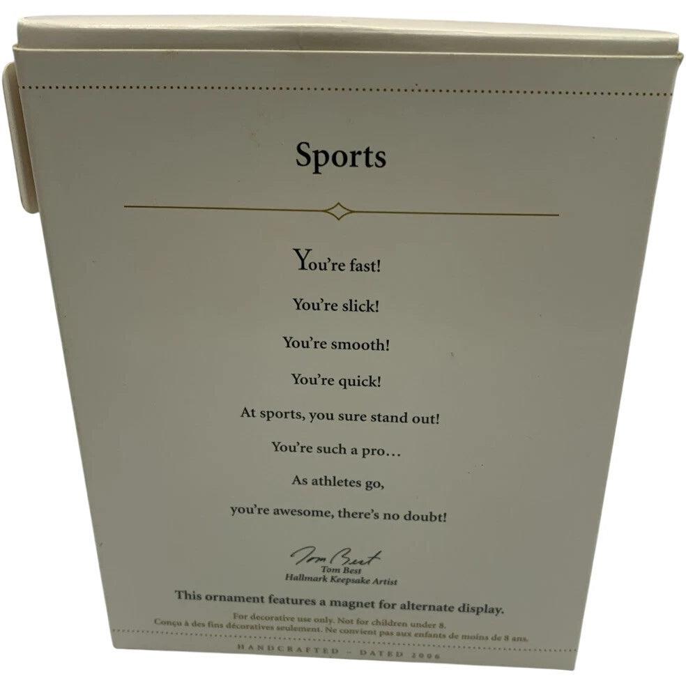2006 Sports Hallmark Ornament (Sports & Activities) QXG3343