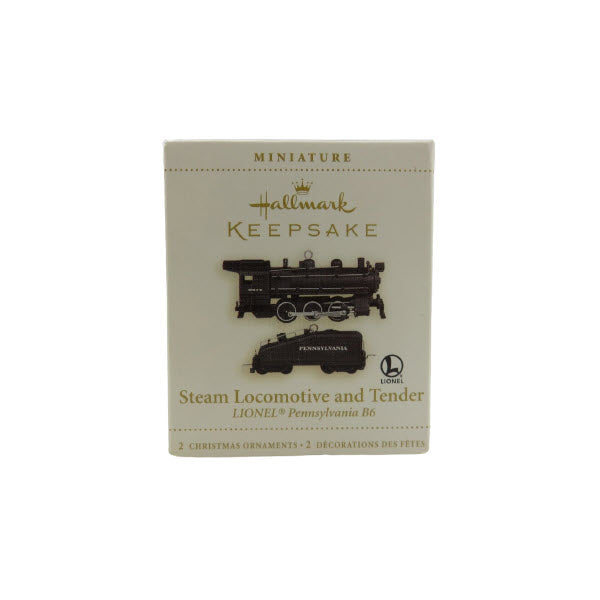 2006 Steam Locomotive and Tender Hallmark Ornament (Lionel) QXM2096