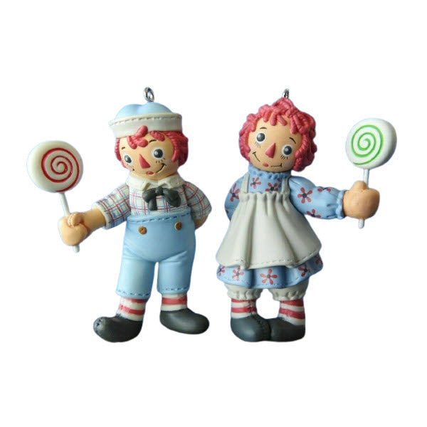 2006 Sweet Hallmark Ornament (Raggedy Ann & Andy) QXI6283