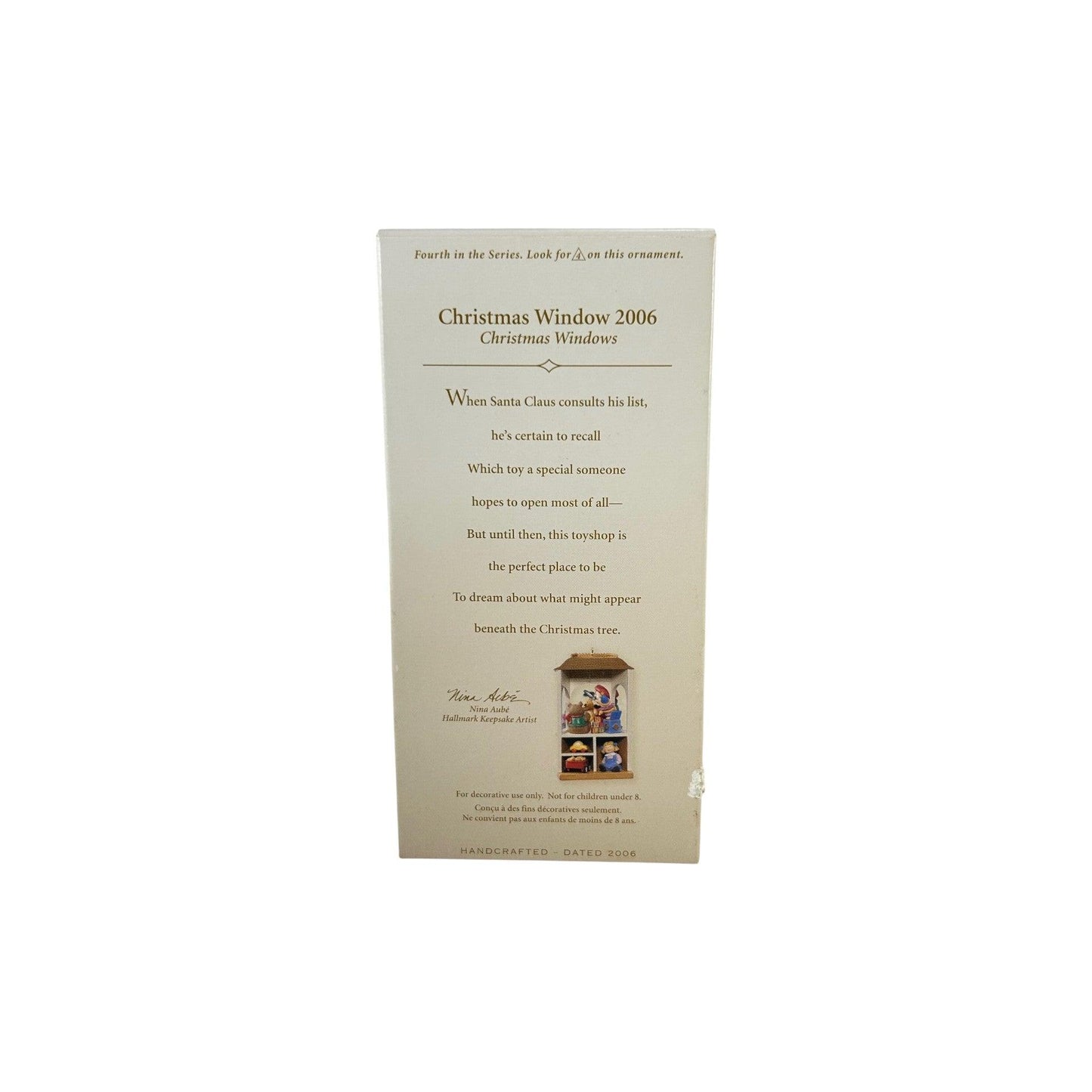 2006 Toy Shop Hallmark Ornament (Christmas Windows) QXC6003 Image6