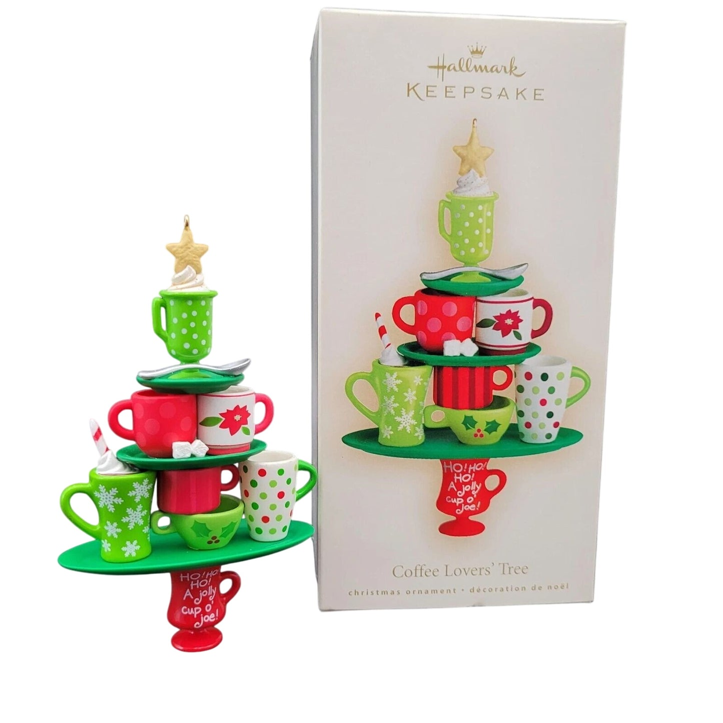 2007 Coffee Lovers' Tree Hallmark Ornament (Drink) QXG2177
