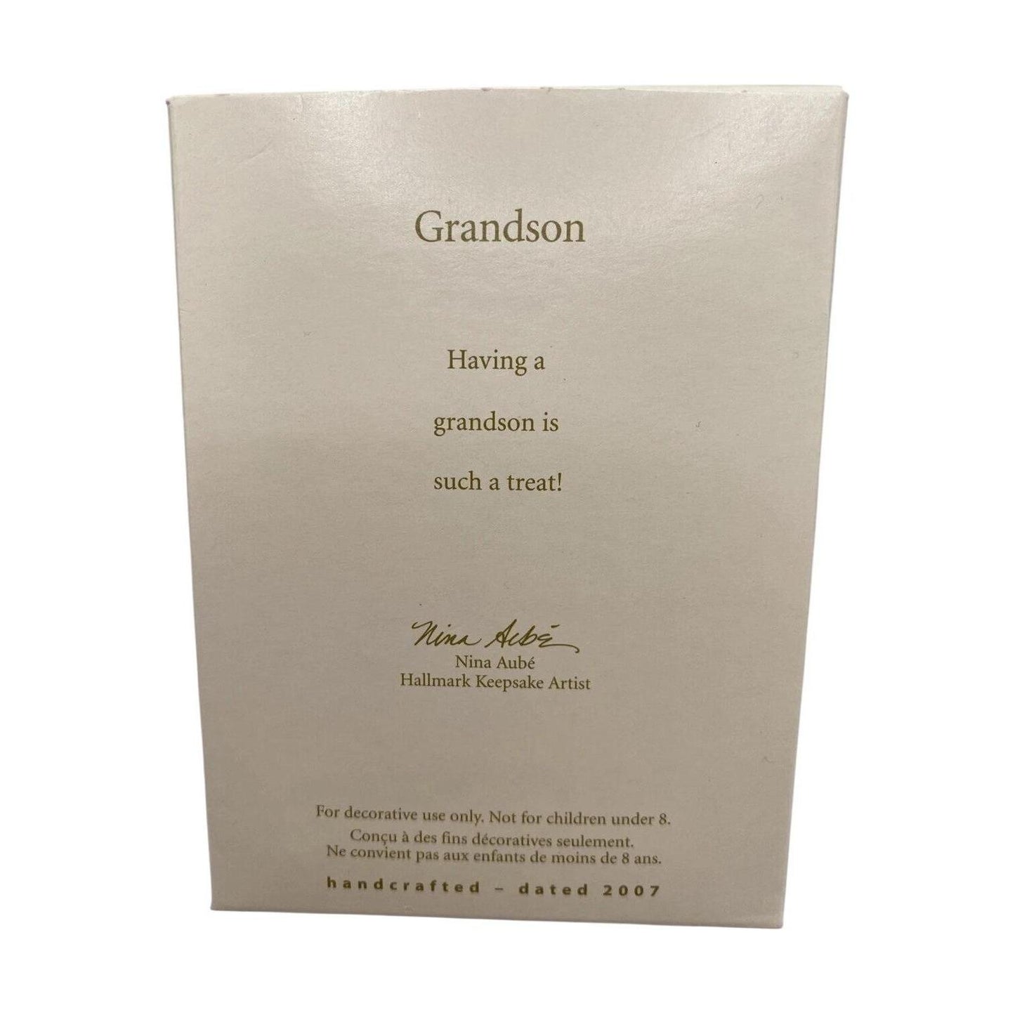 2007 GrandSon Hallmark Ornament (GrandSon) QXG6197