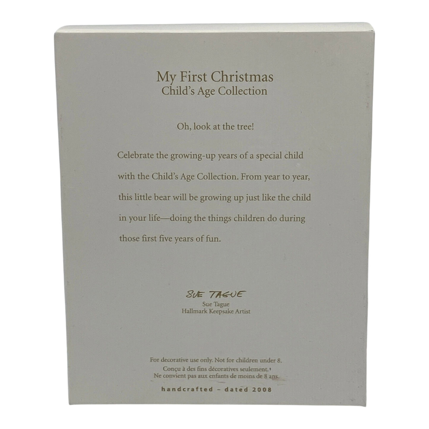 2007 My First Christmas (Child's Age Collection)