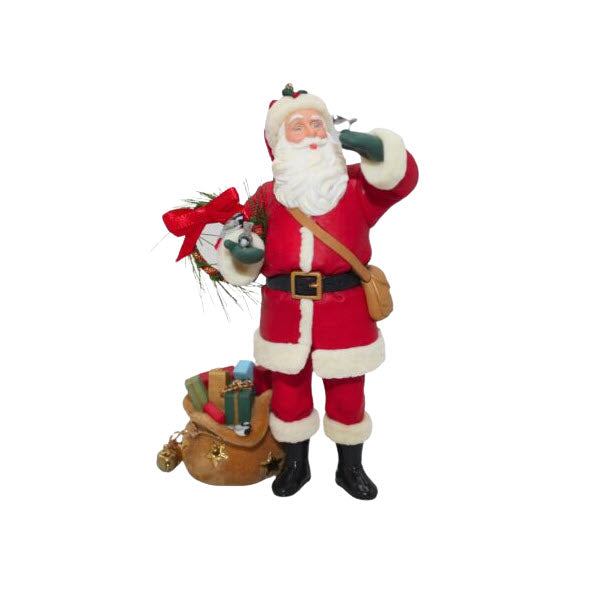 2007 Santa's Visit Hallmark Ornament (Santa Claus) QXC7002