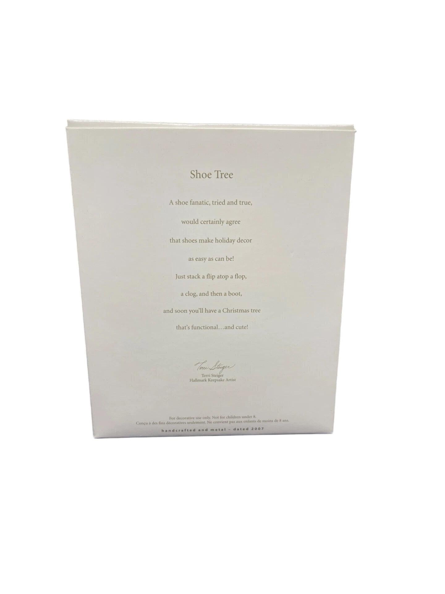 2007 Shoe Tree Hallmark Ornament (Shoe) QXG2179