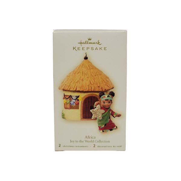 2007 Africa Hallmark Ornament (Joy to the World) QSR8029
