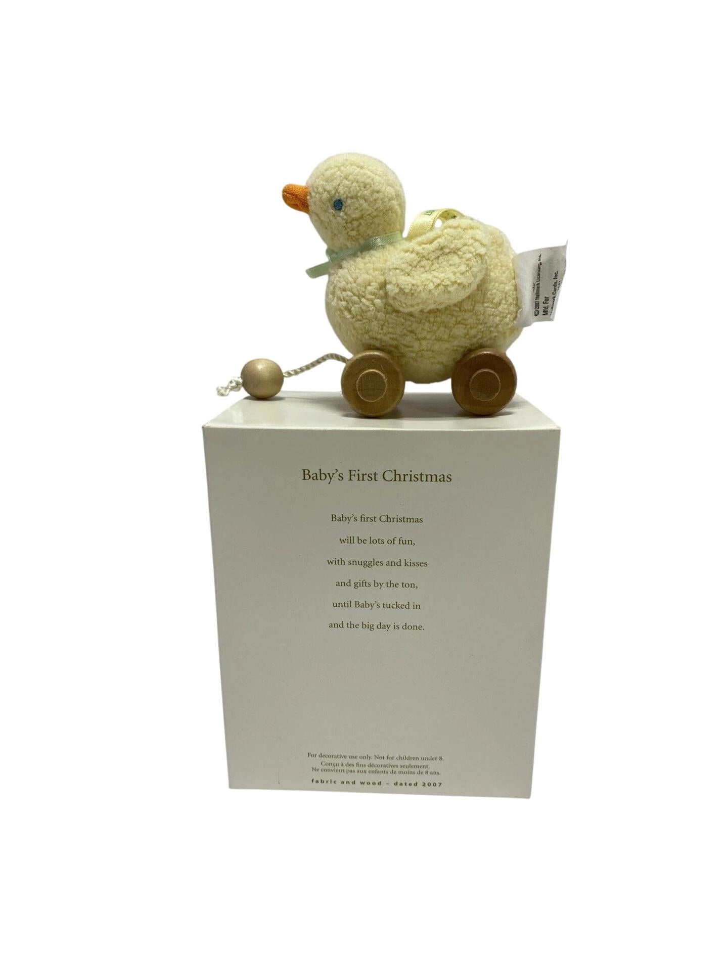 2007 Baby's First Christmas Hallmark Ornament (Baby's First Christmas) QXG6107