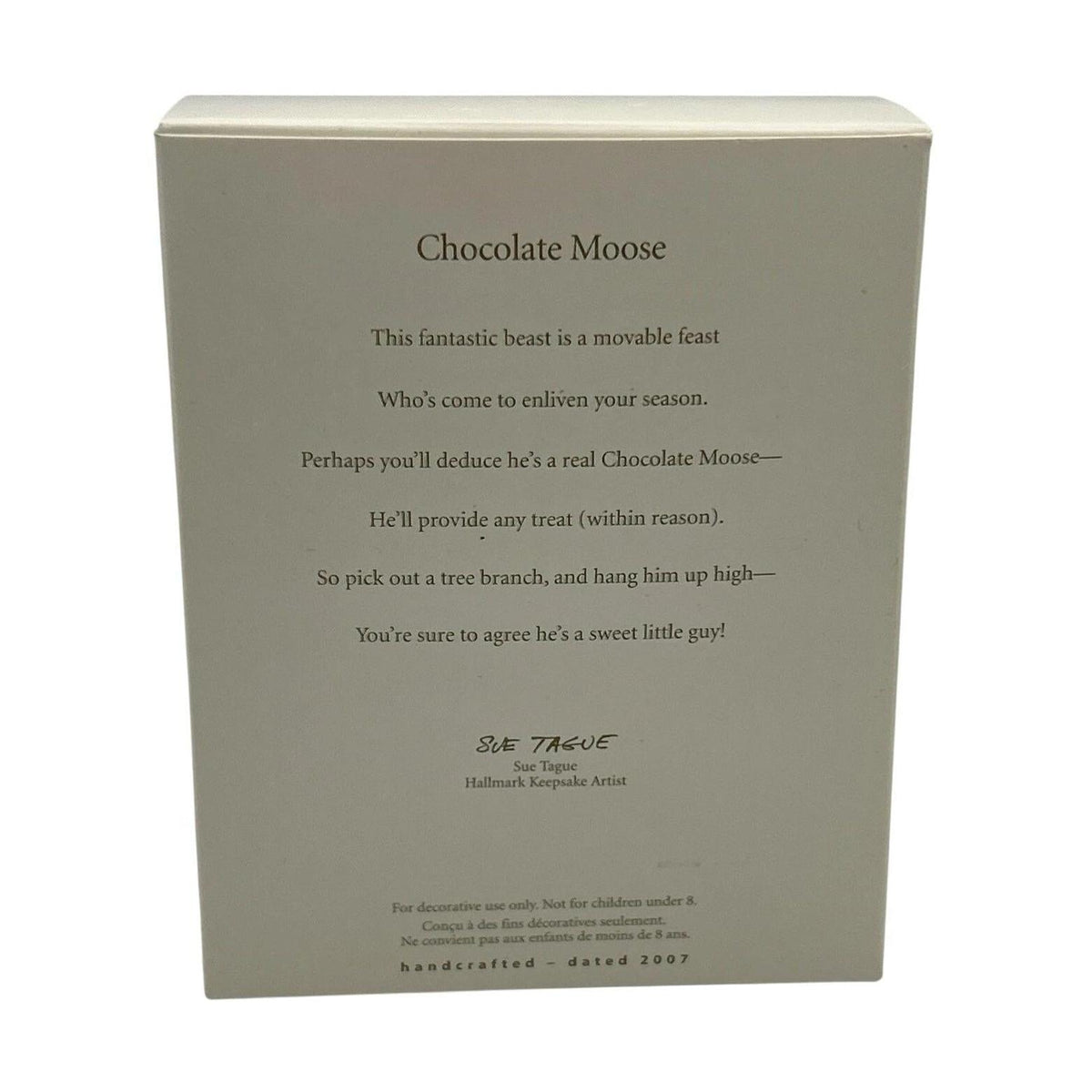 2007 Chocolate Moose Hallmark Ornament (Cooking) QXG7017 Image6