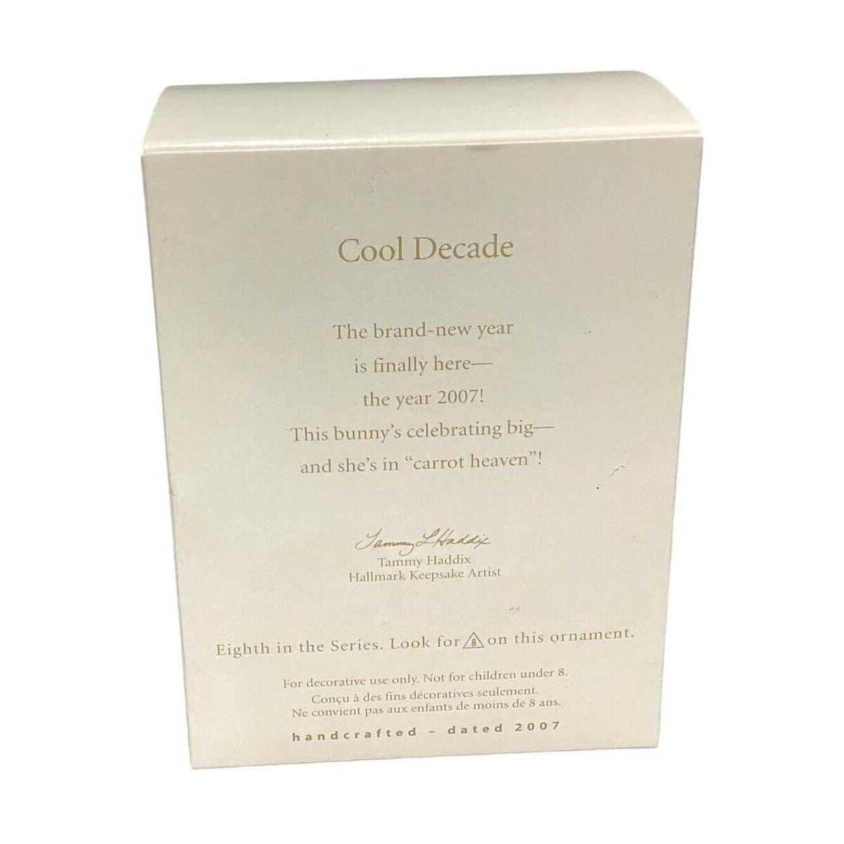 2007 Cool Decade #8 - Rabbit Hallmark Ornament (Cool Decade) QX7137