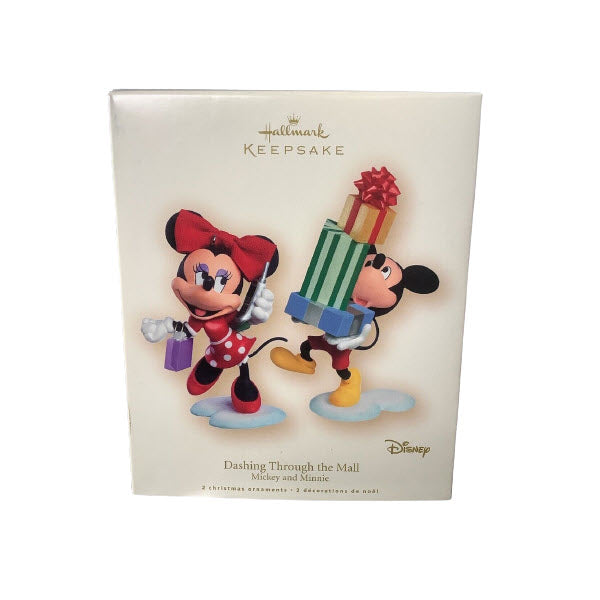 2007 Dashing Through the Mall Hallmark Ornament (Mickey Mouse & Friends) QXD4227