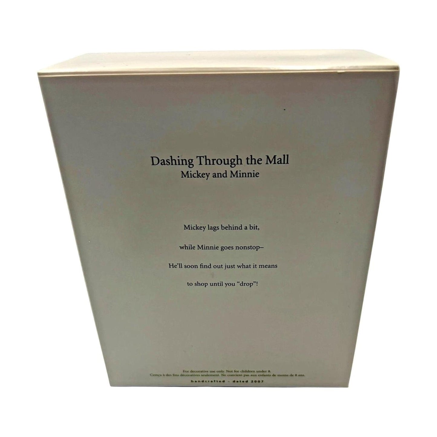 2007 Dashing Through the Mall Hallmark Ornament (Mickey Mouse & Friends) QXD4227 Image6
