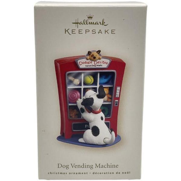 2007 Dog Vending Machine Hallmark Ornament (Dog) QXG6319