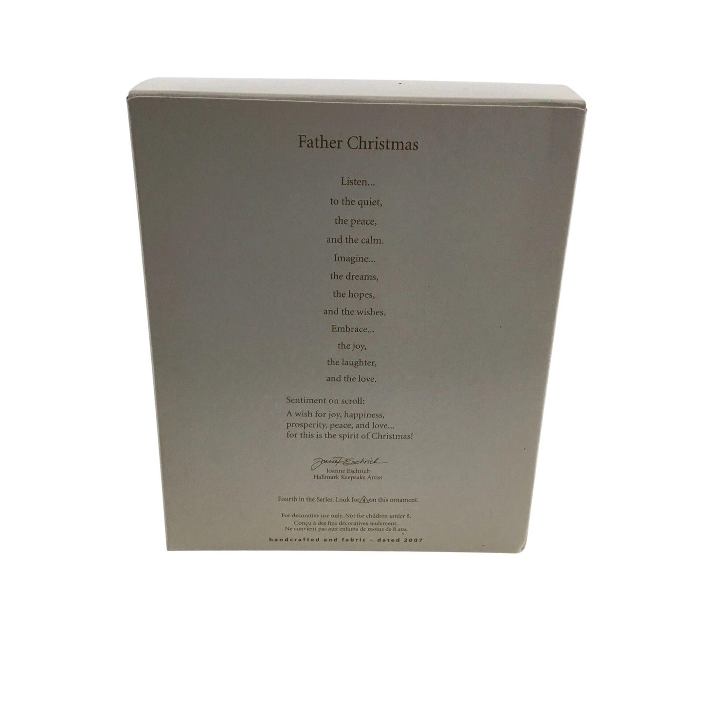 2007 Father Christmas Hallmark Ornament (Father Christmas) QXE9119