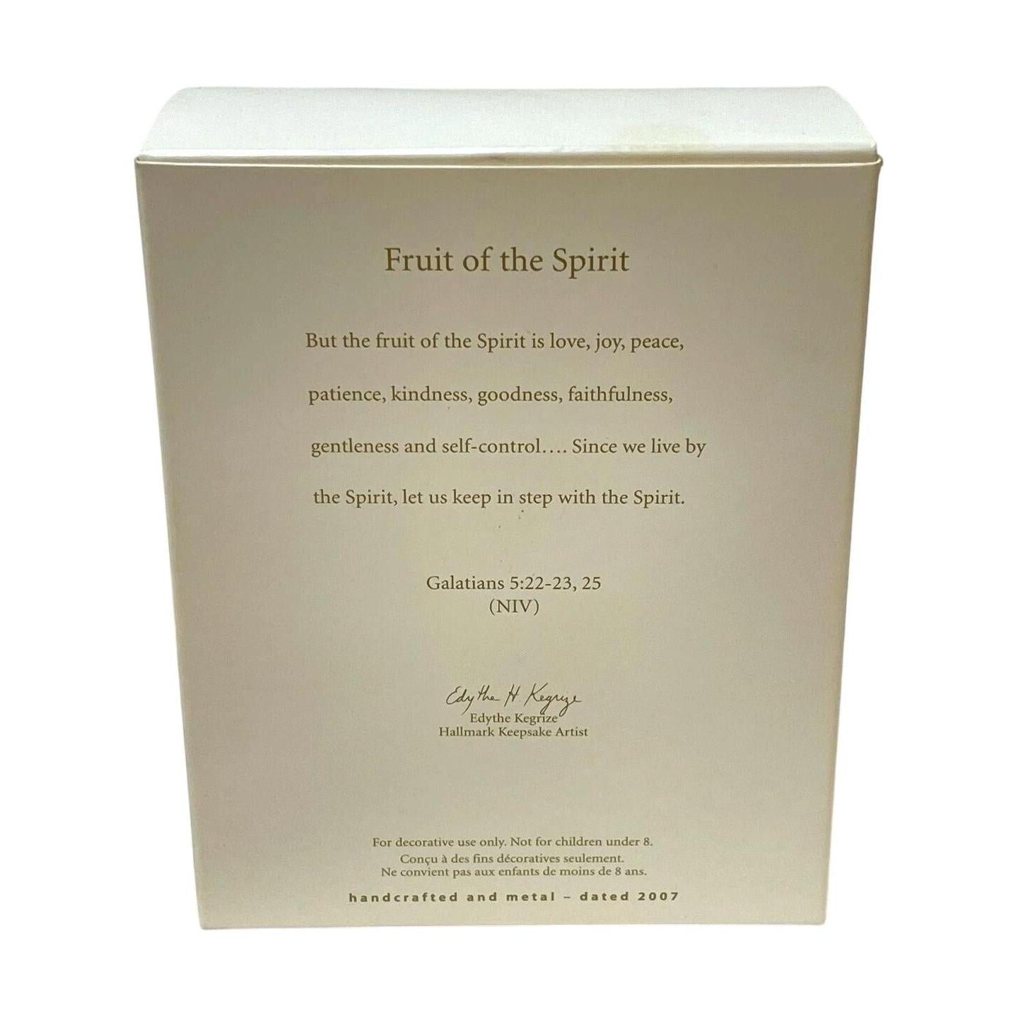 2007 Fruit of the Spirit Hallmark Ornament (Religious) QXG7189