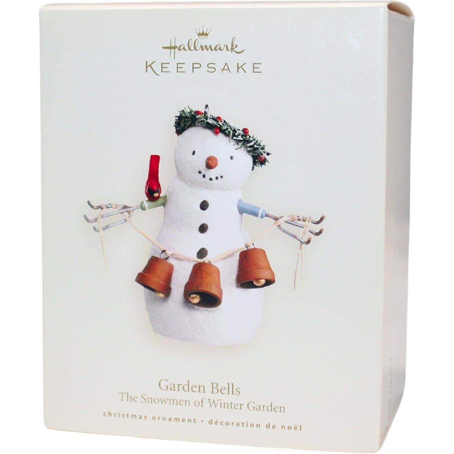 2007 Garden Bells Hallmark Ornament (The Snowmen of Winter Garden) QP1619