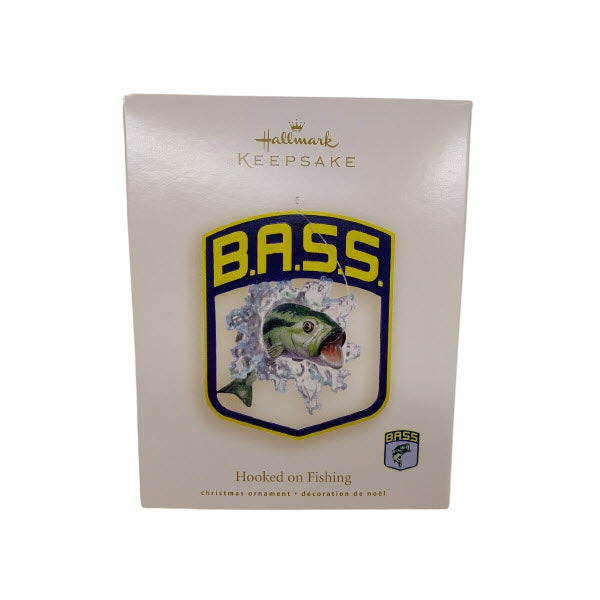 2007 Hooked on Fishing BASS Hallmark Ornament (Fishing) QXI2089