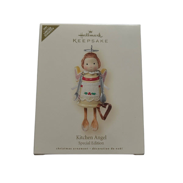 2007 Kitchen Angel Hallmark Ornament (Angel) QXE9107