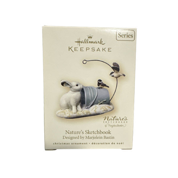 2007 Nature's Sketchbook Hallmark Ornament (Nature's Sketchbook) QX7177