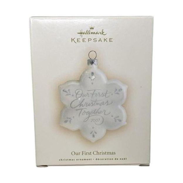 2007 Our First Christmas Together Hallmark Ornament (Ornaments Collection) QXG6127