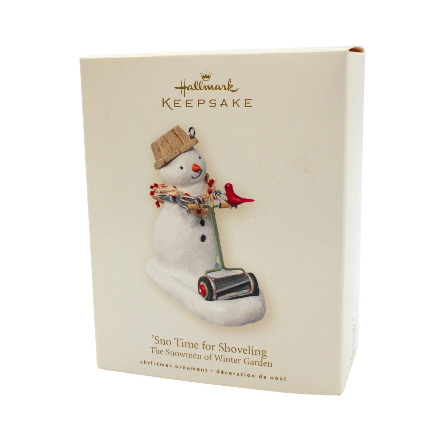 2007 'Sno Time for Shoveling Hallmark Ornament (The Snowmen of Winter Garden) QP1617