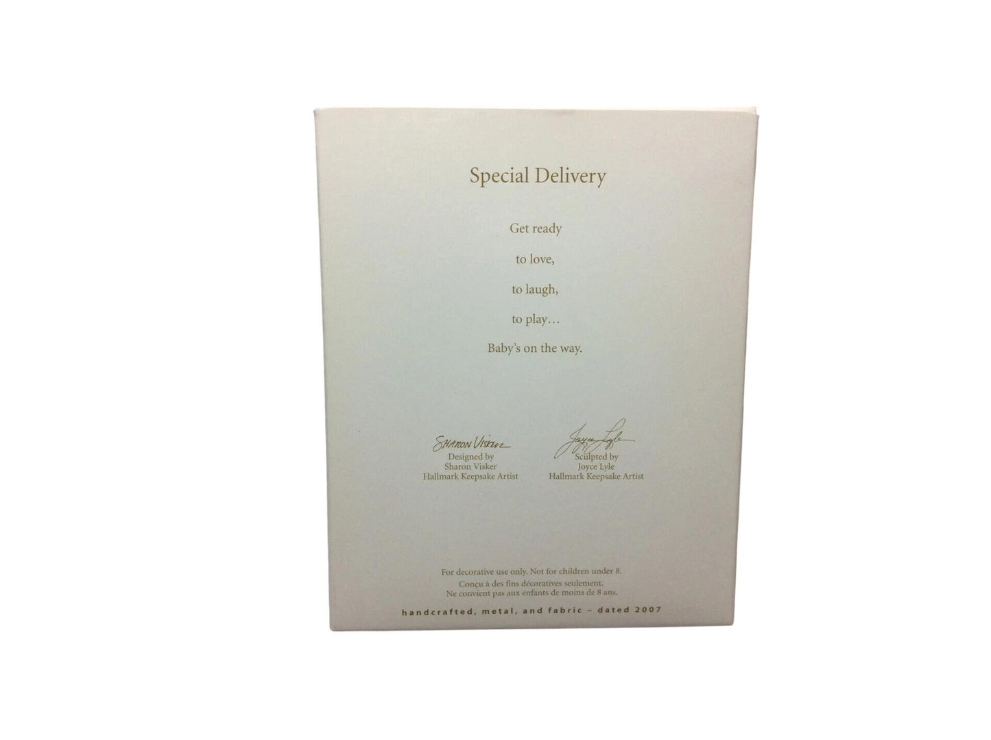 2007 Special Delivery Hallmark Ornament (Bird) QXG6119