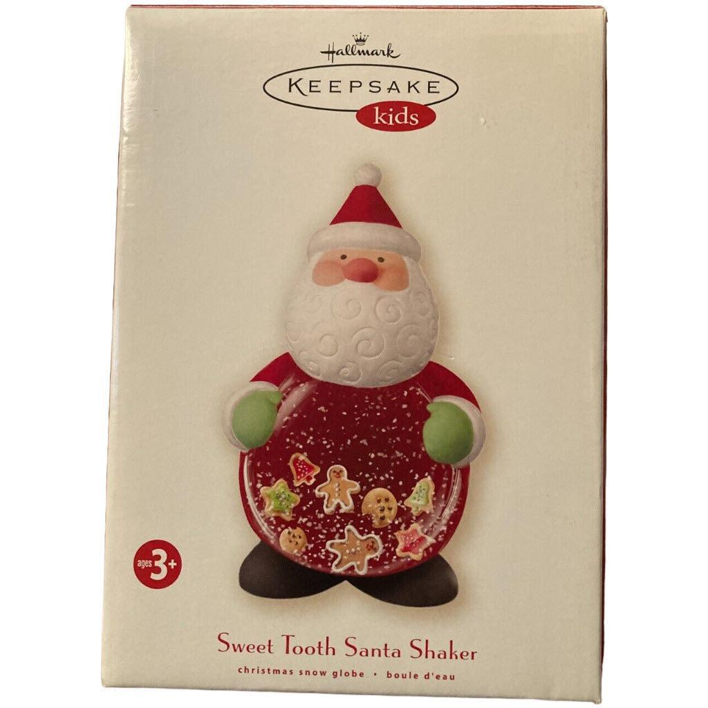 2007 Sweet Tooth Santa Shaker Hallmark Ornament (Water Globe) QHF3107