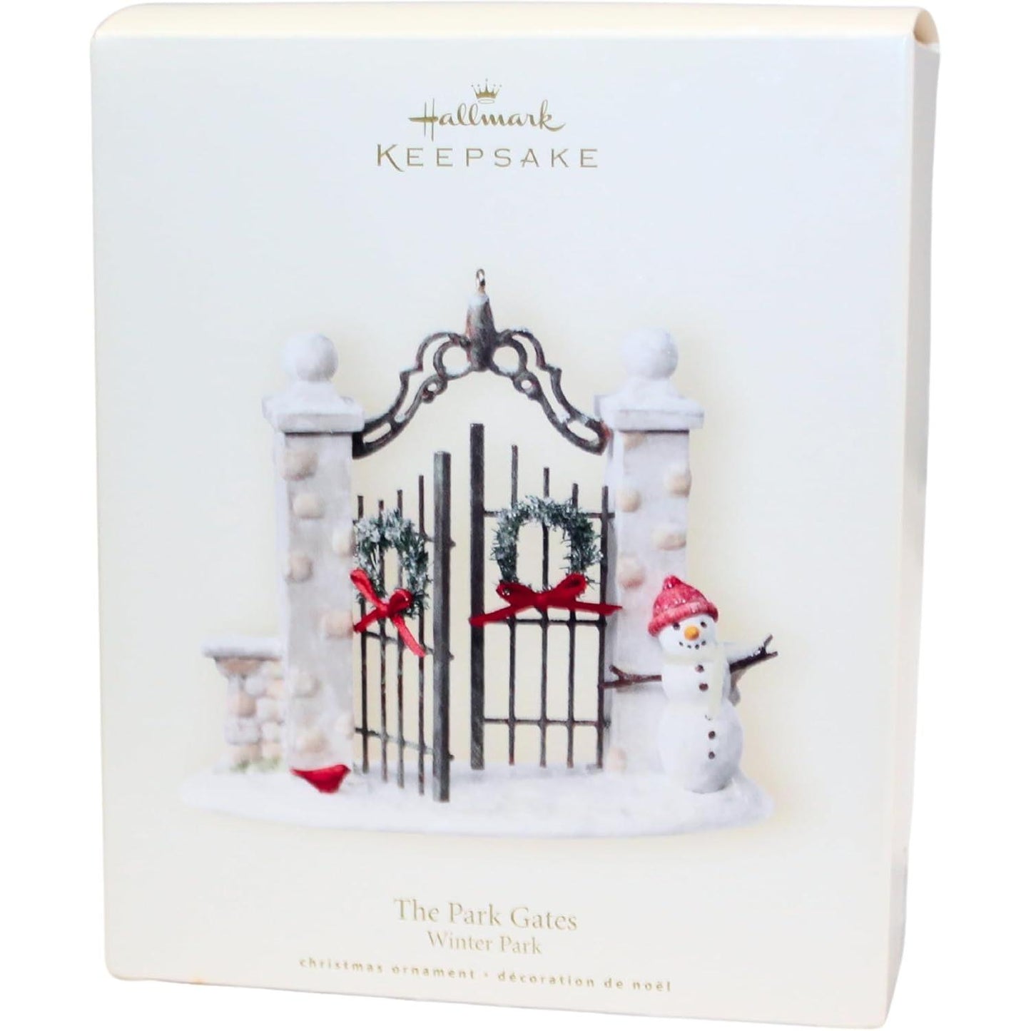 2007 The Park Gates Hallmark Ornament (Winter Garden) QP1217