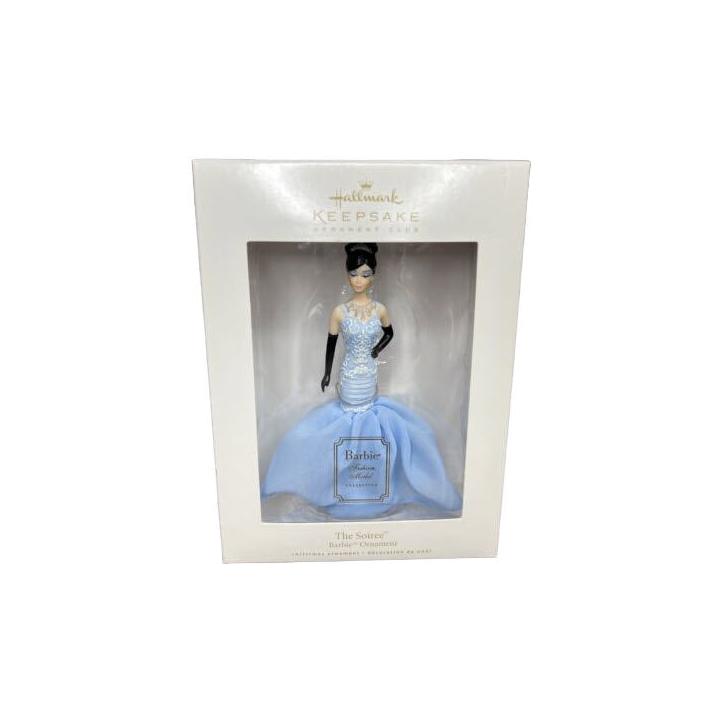 2007 The Soiree Barbie Hallmark Ornament (Porcelain Barbie) QXC8006
