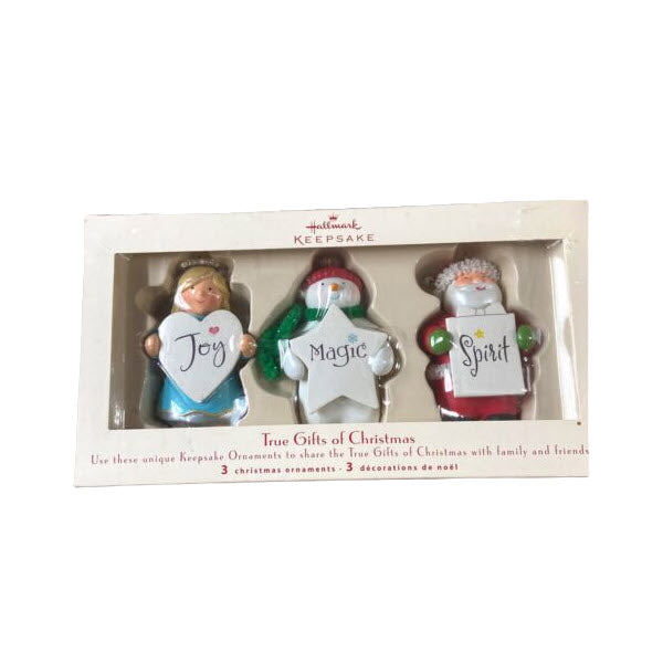 2007 True Gifts of Christmas Hallmark Ornament (Joy Magic Spirit) QHF3129