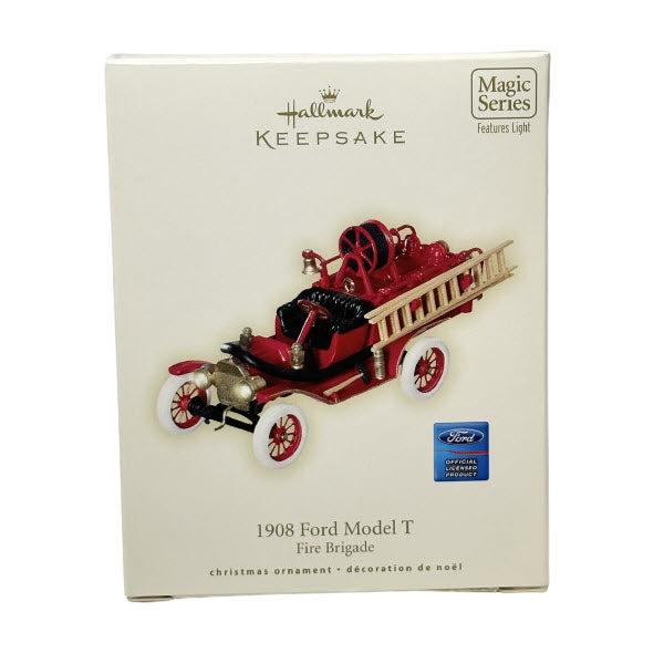 2008 1908 Ford Model T Hallmark Ornament (Fire Brigade) QX2891