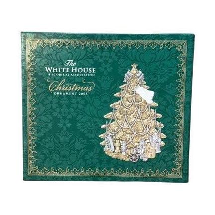 2008 White House Christmas Ornament Honoring President Benjamin Harrison's Victorian Tree