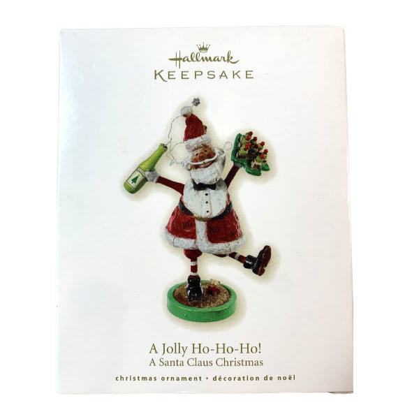 2008 A Jolly Ho-Ho-Ho! Hallmark Ornament (A Santa Claus Christmas) QP1604