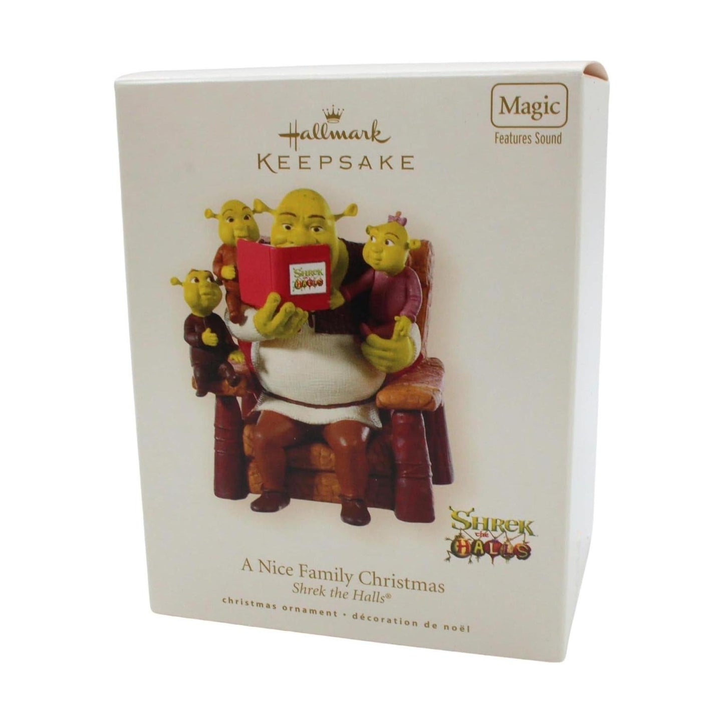 2008 A Nice Family Christmas Hallmark Ornament (Shrek) QHC4044