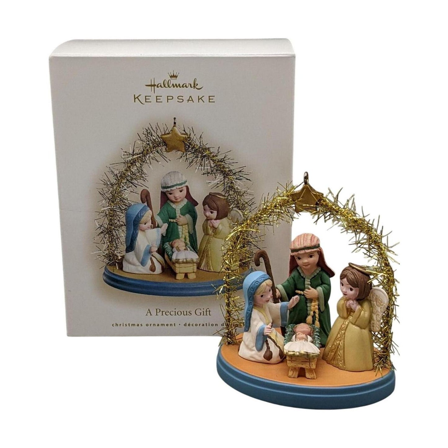 2008 A Precious Gift Hallmark Ornament (Nativity) QXG7084