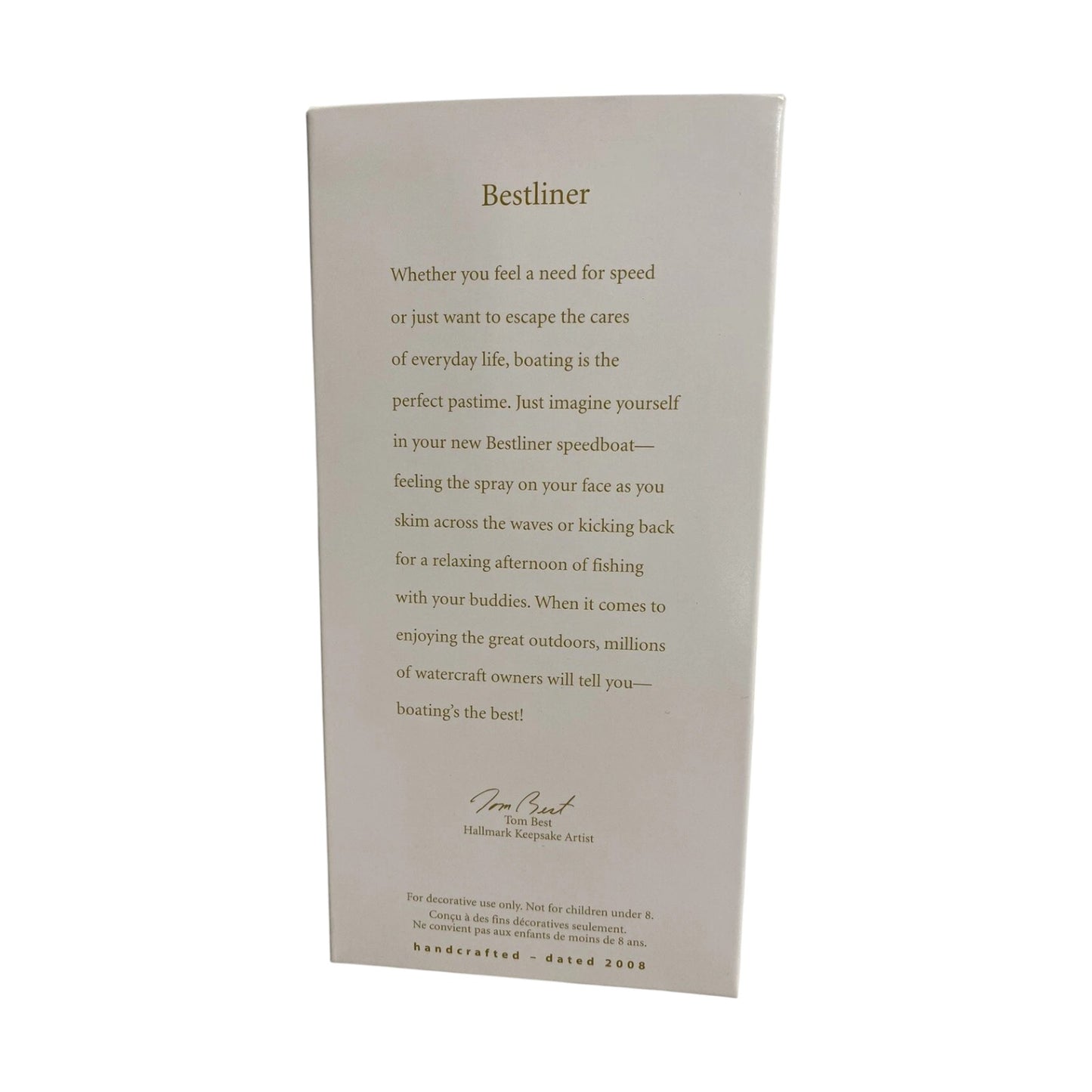 2008 Bestliner Hallmark Ornament (Boat) QXG2194 Image9