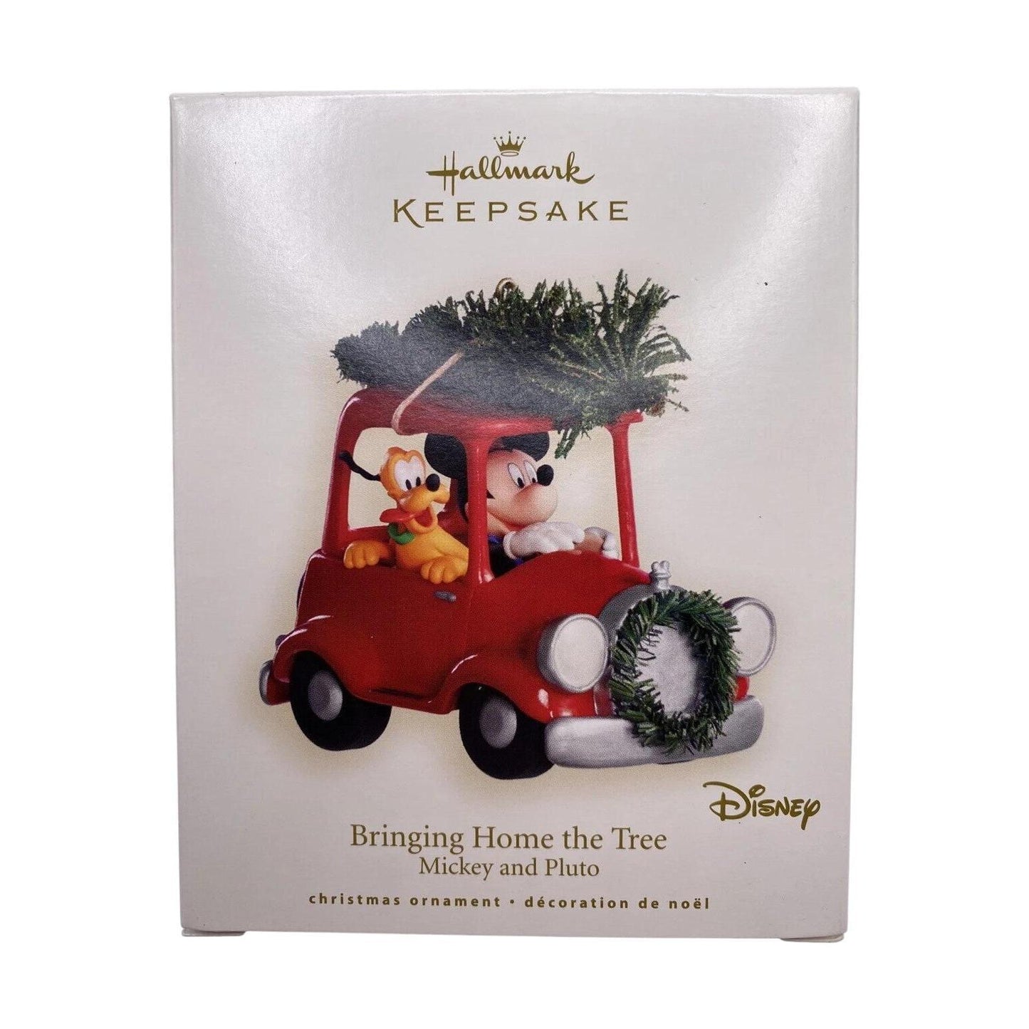 2008 Bringing Home the Tree Hallmark Ornament (Mickey Mouse & Friends) QXD4061