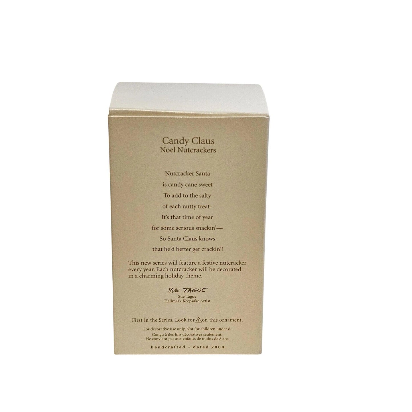 2008 Candy Claus Hallmark Ornament (Noel Nutcrackers) QX7211