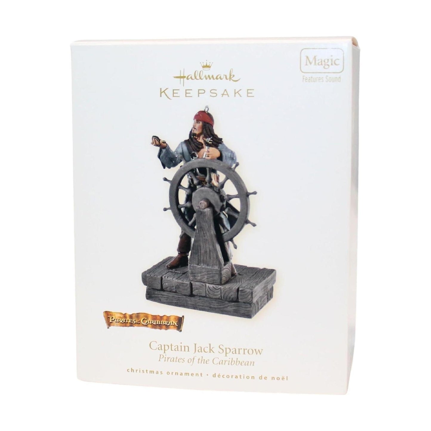 2008 Captain Jack Sparrow Hallmark Ornament (Pirates of the Caribbean) QXD4271 Image2
