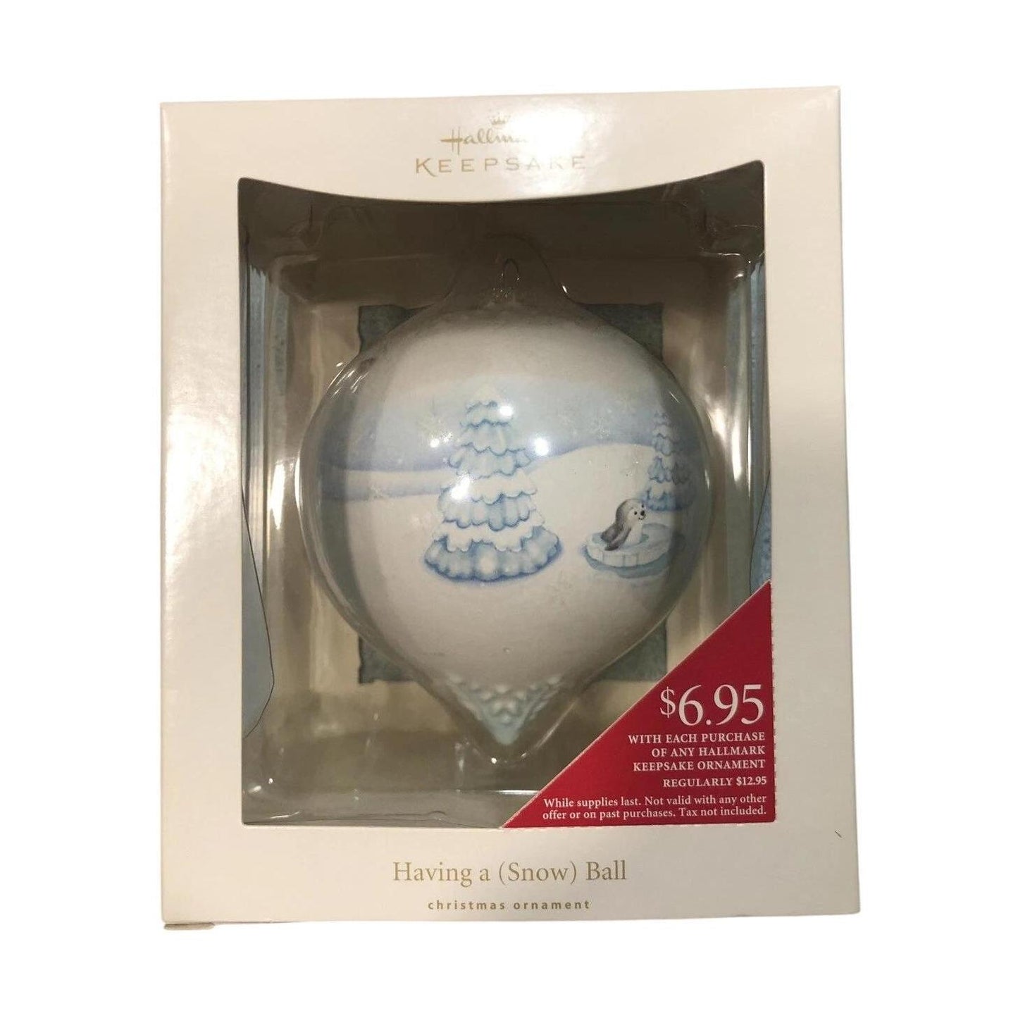 2008 Having a Snow Ball Hallmark Ornament (Kris' Penguins) LRP3421 Image6