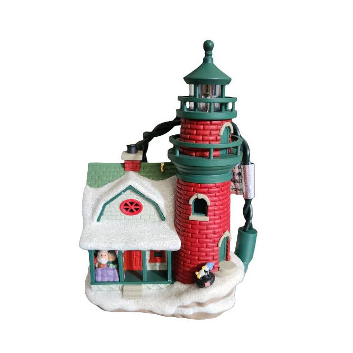 2008 Lighthouse Greetings Hallmark Ornament (Lighthouse Greetings) QX7181