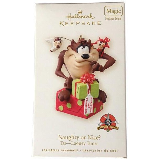 2008 Naughty or Nice? Hallmark Ornament (Taz-Looney Tunes) QX4194