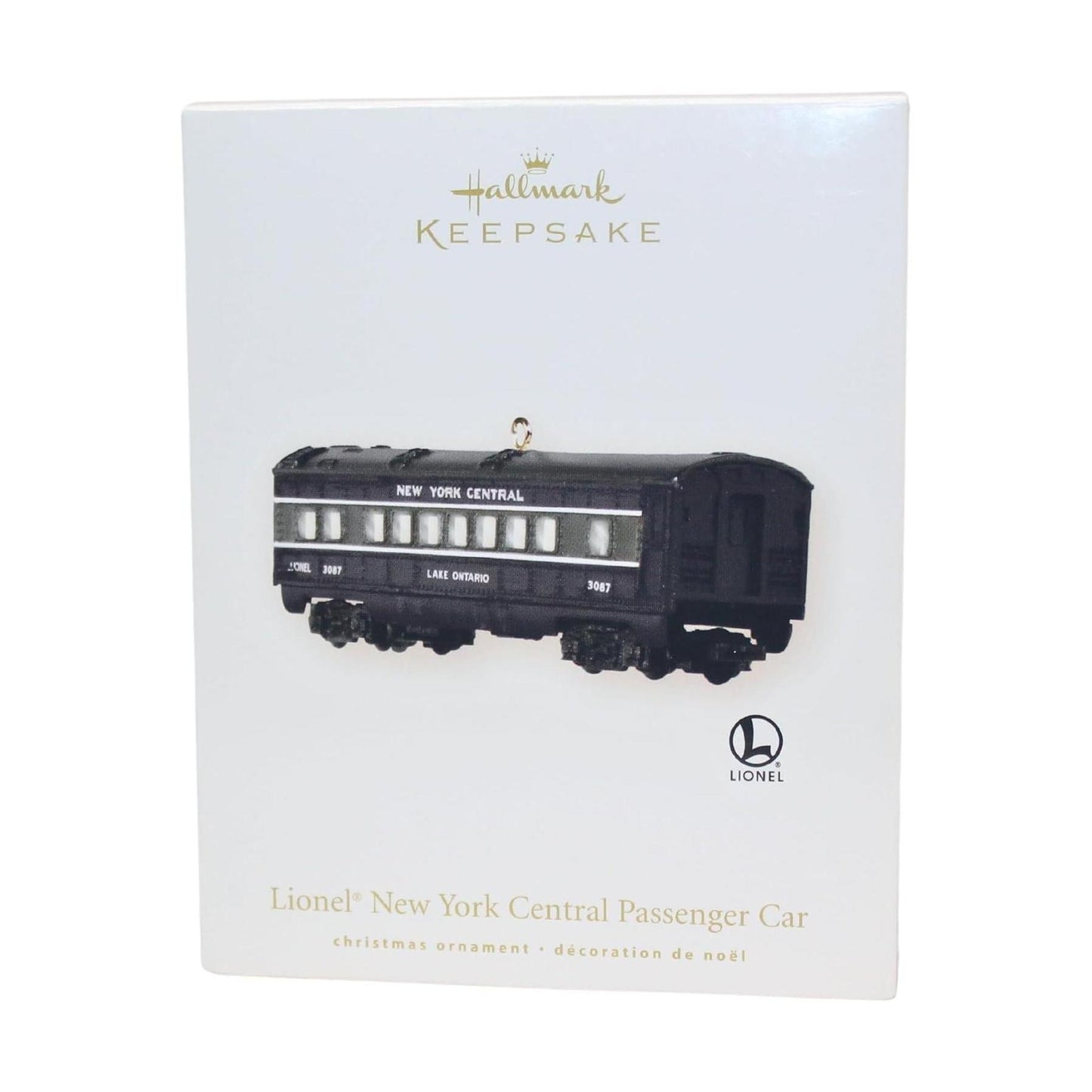 2008 New York Central Passenger Car Hallmark Ornament (Lionel) QXI2004